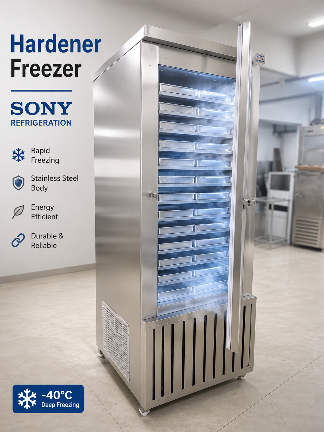 HADNAR (Hardener) Freezer - Sony Refrigeration